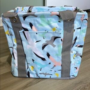 Thirty-One Small Utility tote-Flights of fancy print